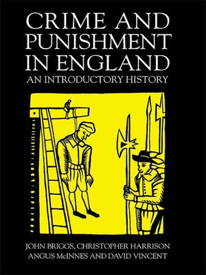 cover image of Crime and Punishment In England